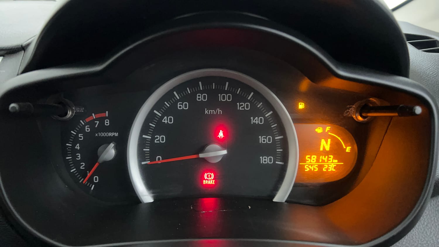 Used 2019 Maruti Suzuki Celerio X Zxi (O) AMT Petrol Automatic interior CLUSTERMETER VIEW