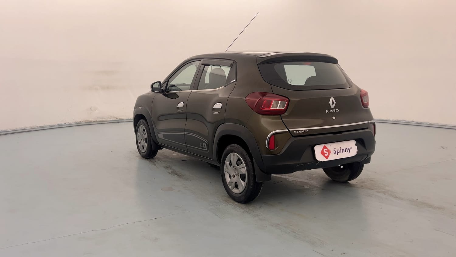 Used 2020 Renault Kwid 1.0 RXT Opt Petrol Manual exterior LEFT REAR CORNER VIEW