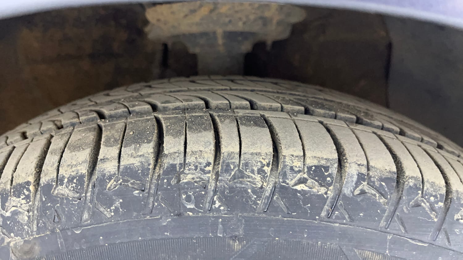 Used 2019 Hyundai Grand i10 Sportz 1.2 Kappa VTVT Petrol Manual tyres RIGHT FRONT TYRE TREAD VIEW