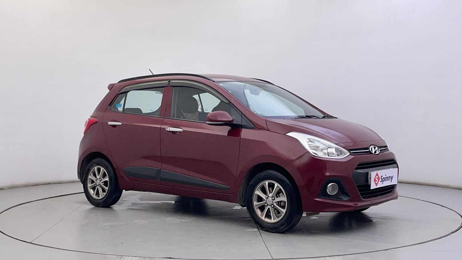 Used 2016 Hyundai Grand i10 Asta 1.2 Kappa VTVT Petrol Manual exterior RIGHT FRONT CORNER VIEW