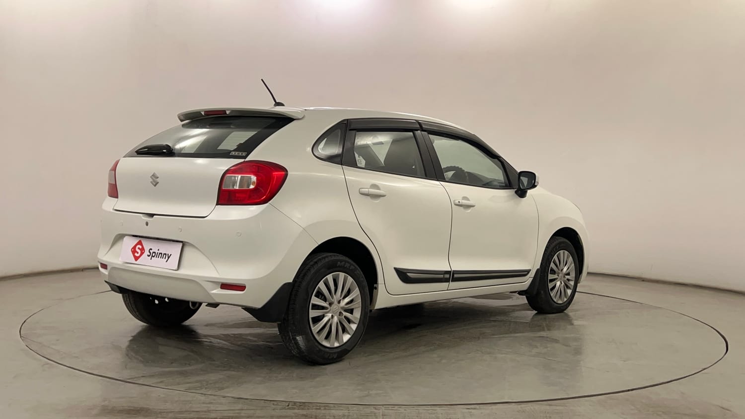 Used 2019 Maruti Suzuki Baleno Delta Petrol Manual exterior RIGHT REAR CORNER VIEW
