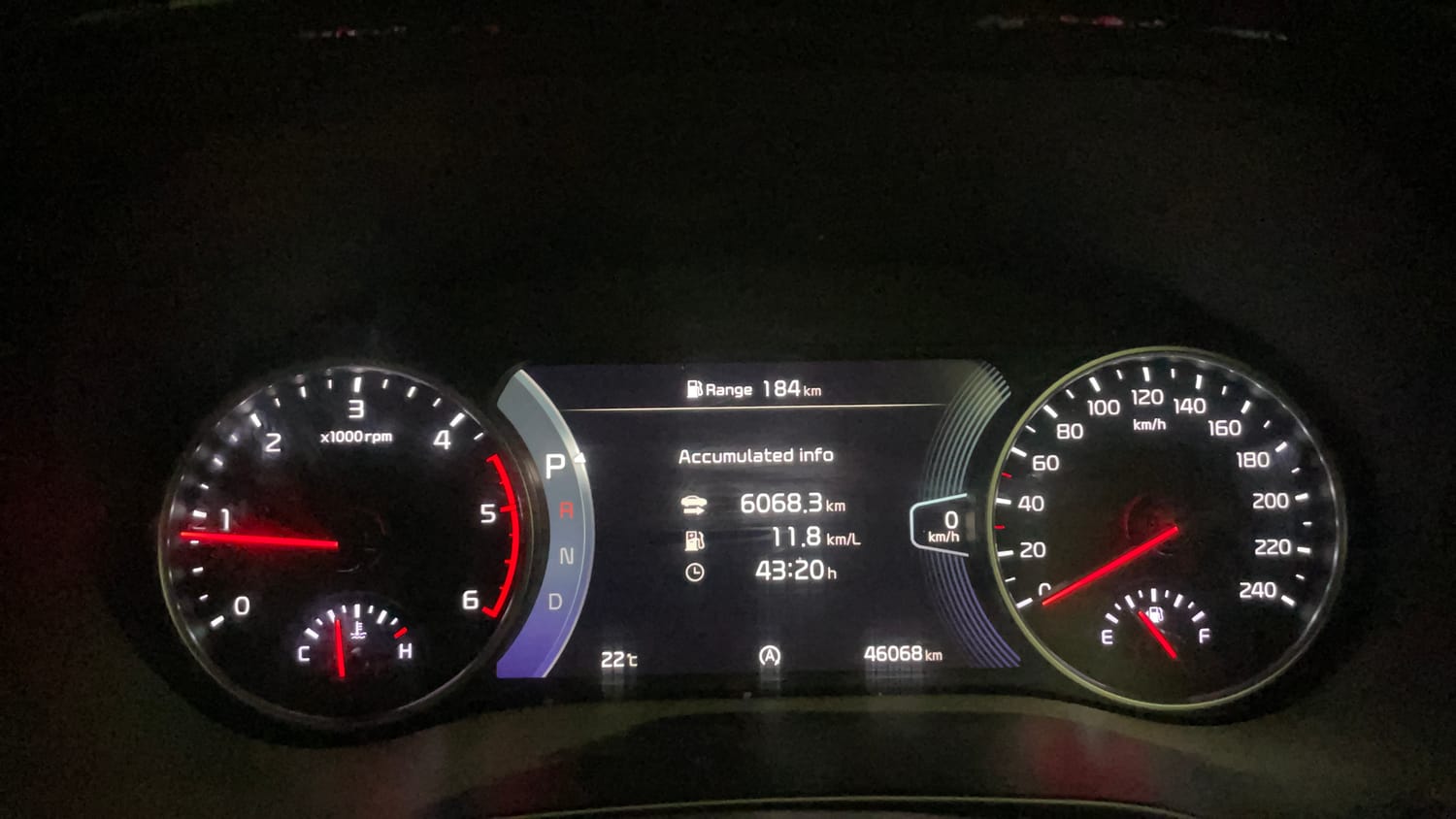 Used 2023 Kia Seltos GTX Plus 1.5 Diesel AT Diesel Automatic interior CLUSTERMETER VIEW