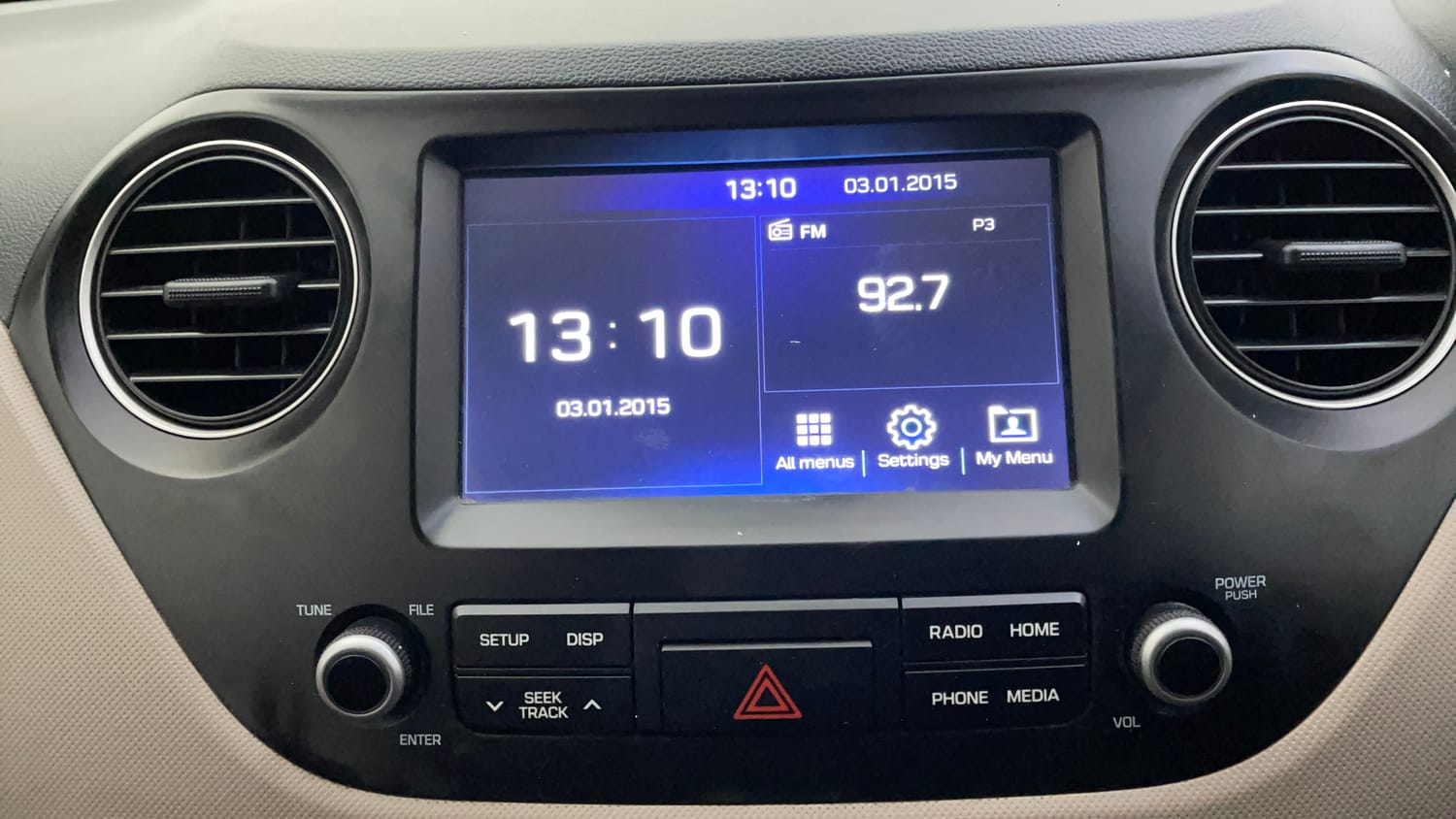 Used 2019 Hyundai Grand i10 Sportz 1.2 Kappa VTVT Petrol Manual top_features Integrated (in-dash) music system