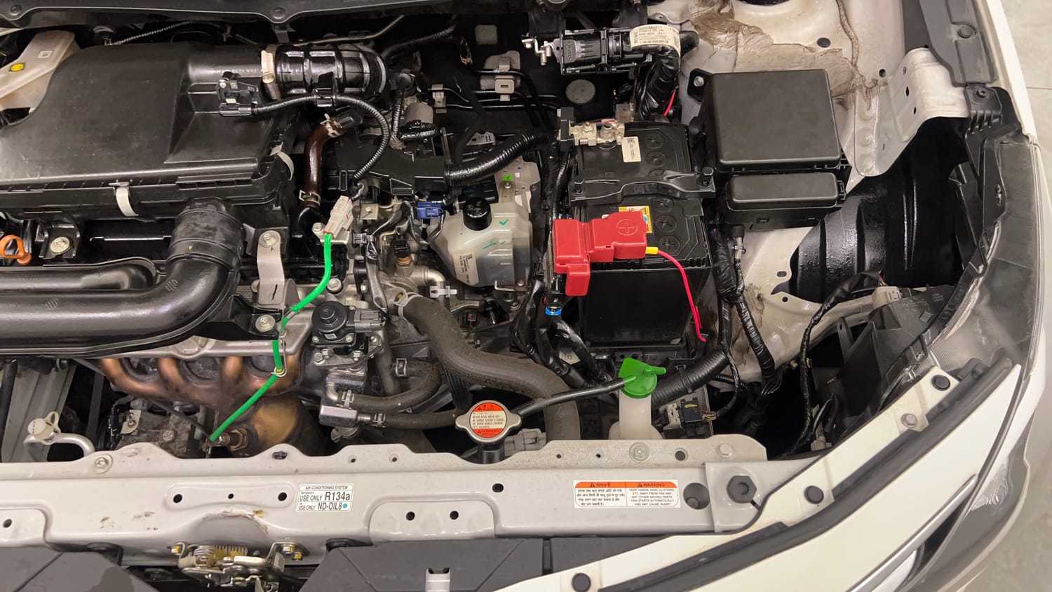 Used 2025 Maruti Suzuki Baleno Alpha AGS Petrol Automatic engine ENGINE LEFT SIDE VIEW