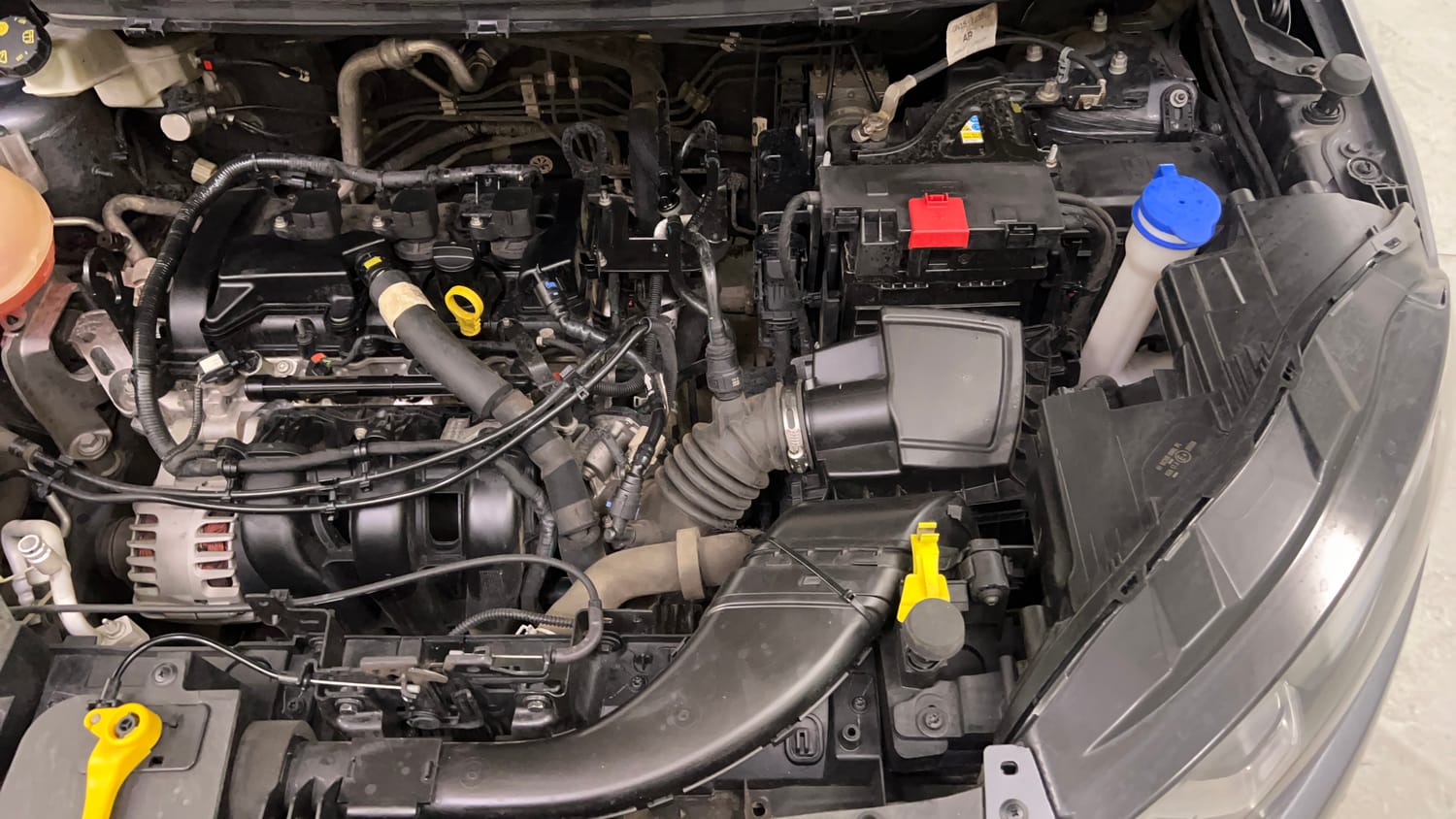 Used 2021 Ford EcoSport S MT 1.5 Ti-VCT Petrol Manual engine ENGINE LEFT SIDE VIEW