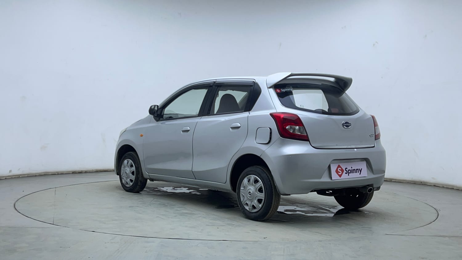 Used 2014 Datsun GO T Petrol Manual exterior LEFT REAR CORNER VIEW