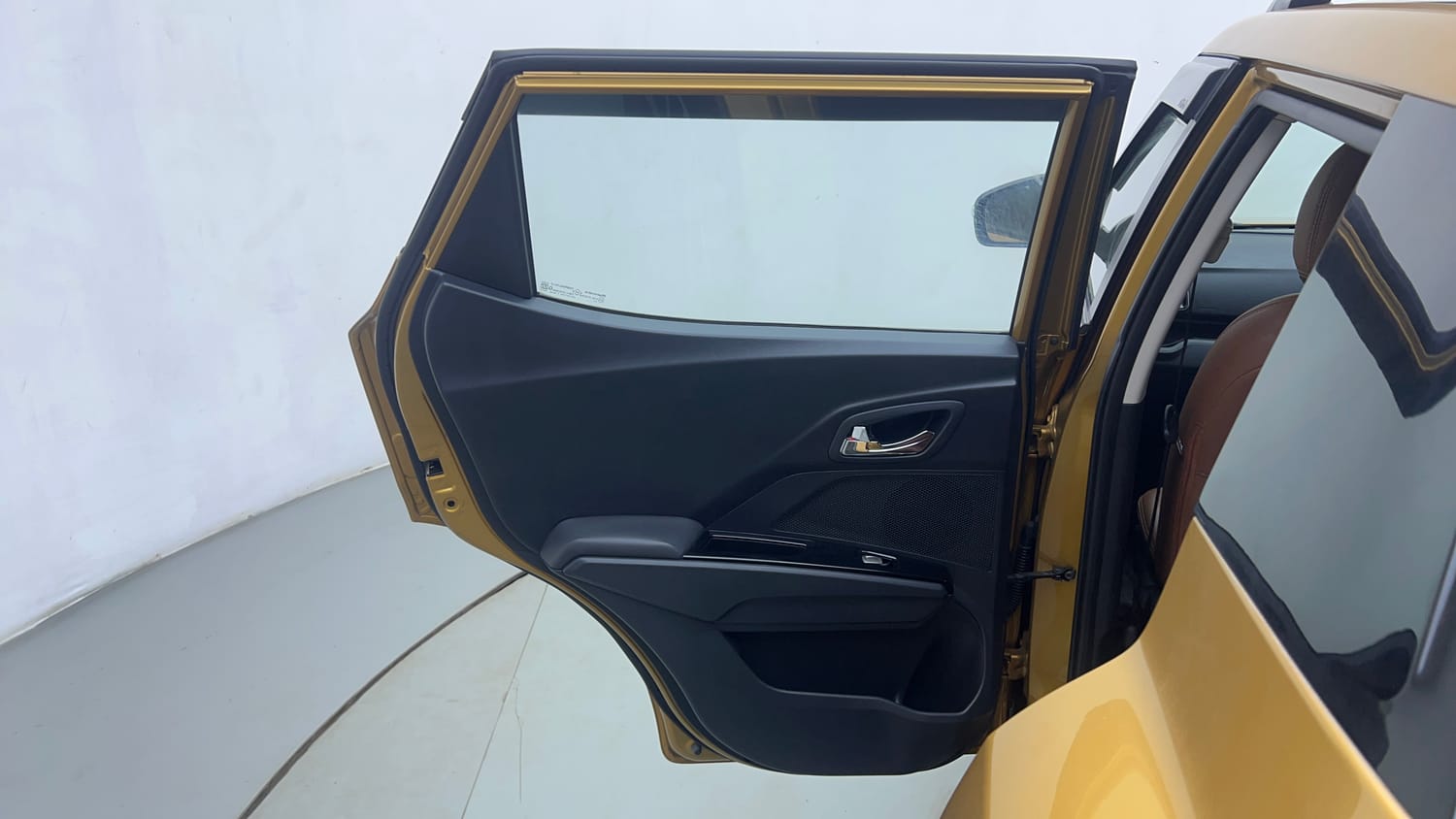 Used 2023 Mahindra XUV 300 TurboSport W8 Petrol Manual interior LEFT REAR DOOR OPEN VIEW