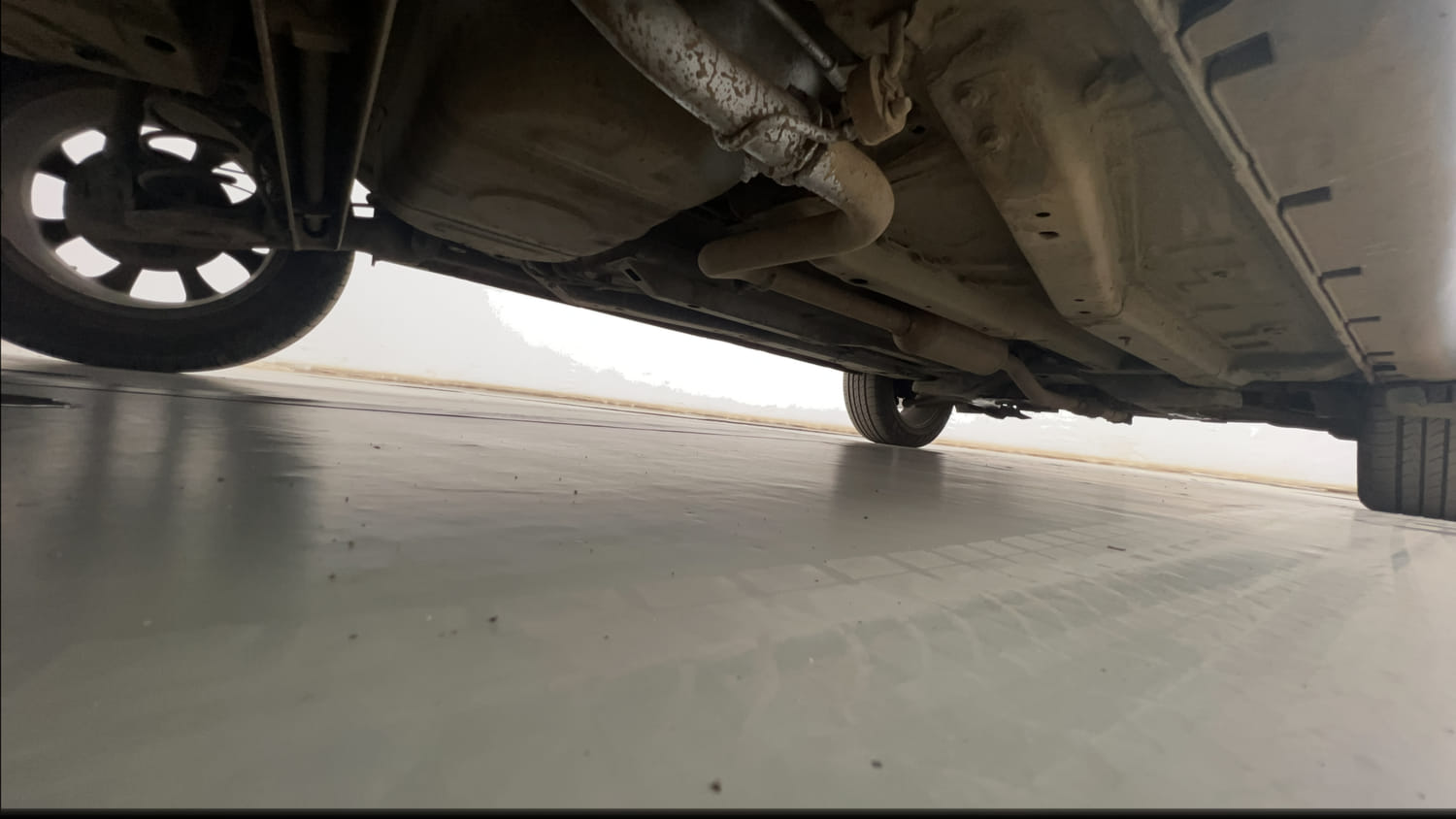 Used 2020 Tata Nexon XZA Plus (O) Petrol Automatic extra REAR RIGHT UNDERBODY VIEW