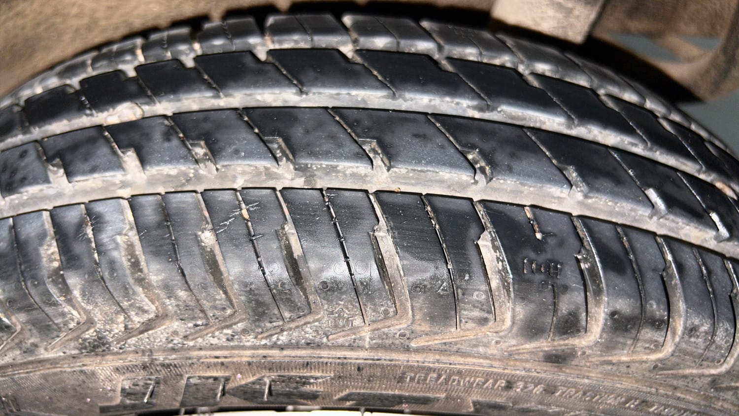 Used 2023 Maruti Suzuki Alto K10 VXi Petrol Manual tyres LEFT REAR TYRE TREAD VIEW