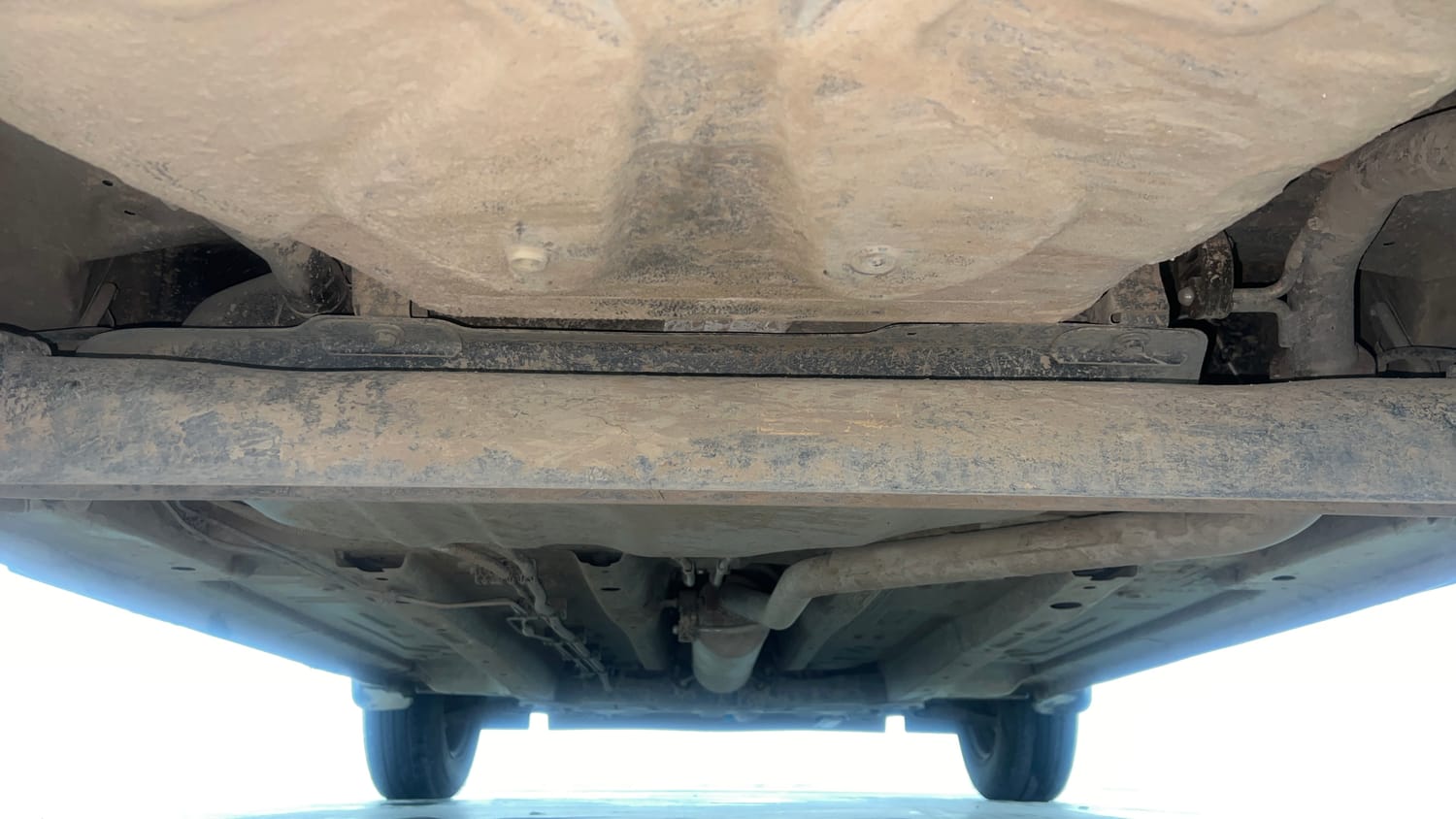 Used 2025 Tata Punch Pure MT Petrol Manual extra REAR UNDERBODY VIEW (TAKEN FROM REAR)