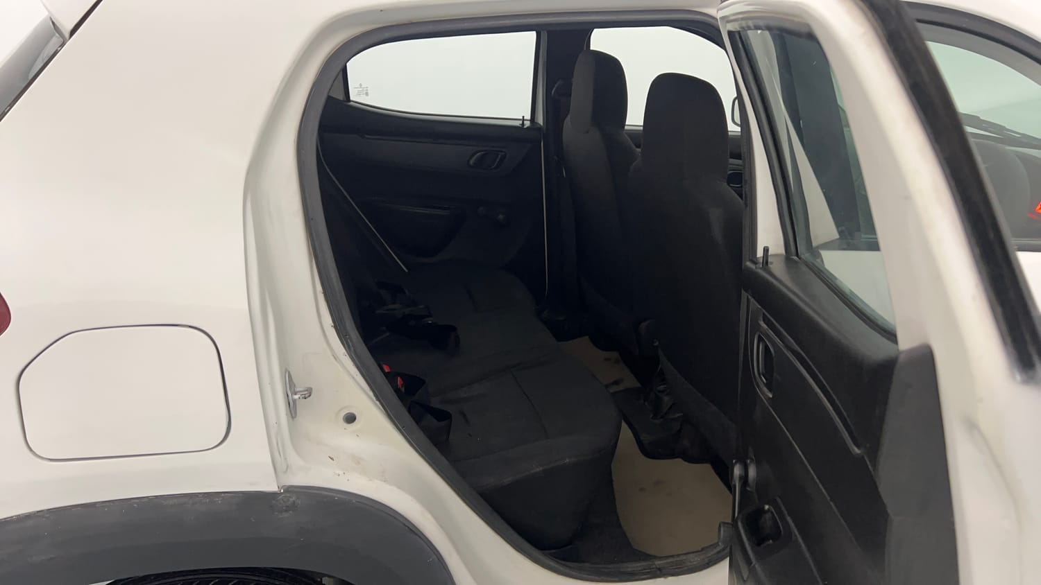 Used 2017 renault Kwid 1.0 RXT Anniversary Edition Petrol Manual interior RIGHT SIDE REAR DOOR CABIN VIEW