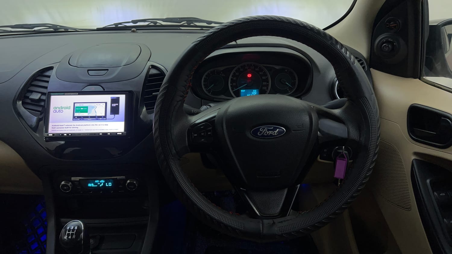 Used 2018 Ford Figo Aspire Titanium 1.2 Ti-VCT Diesel Manual interior STEERING VIEW