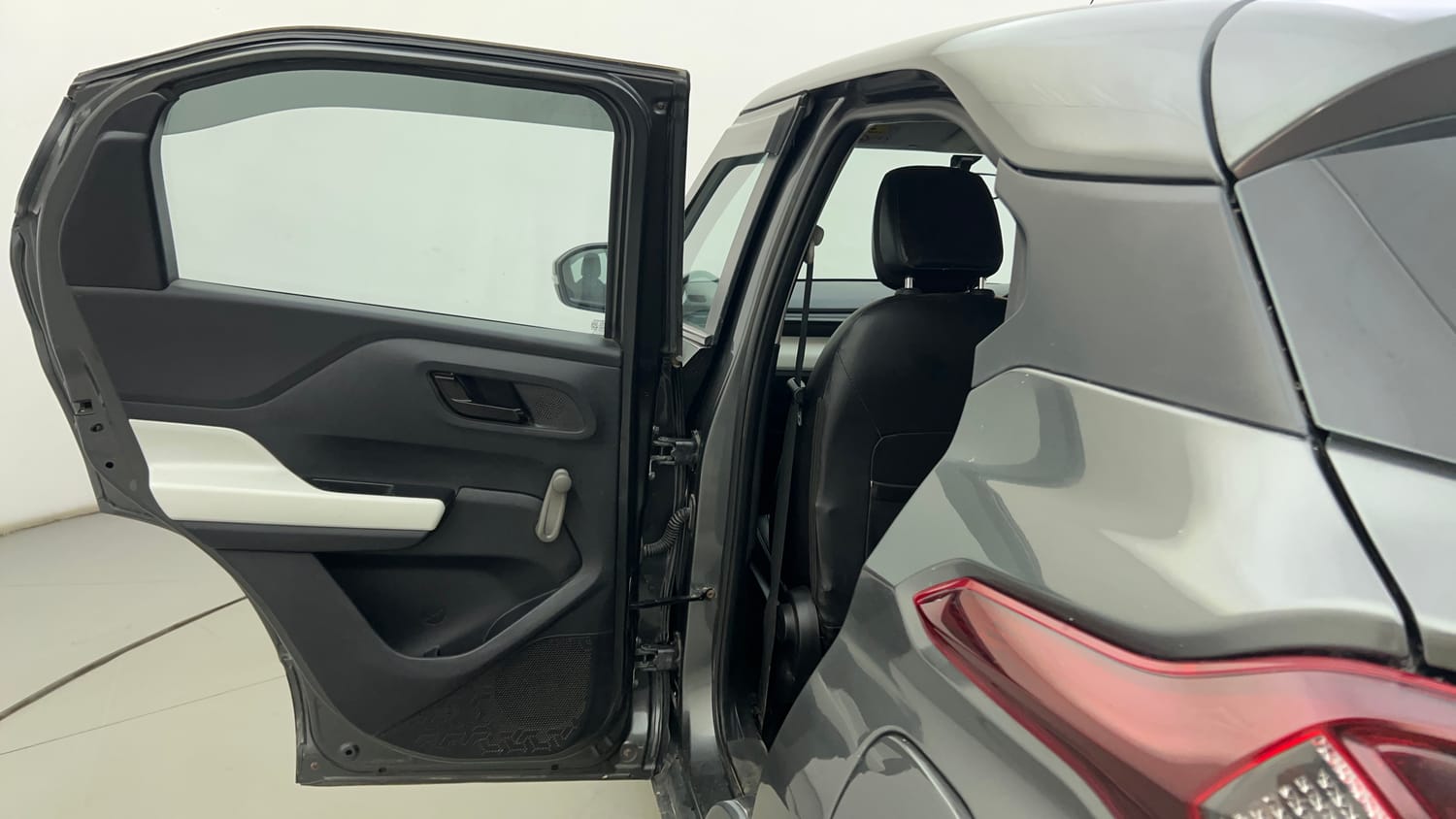Used 2022 Tata Punch Pure Rhythm Pack MT Petrol Manual interior LEFT REAR DOOR OPEN VIEW