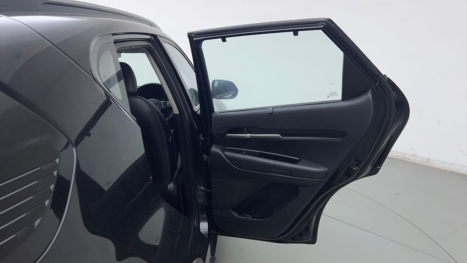Used 2024 Kia Sonet HTK (O) 1.2 Petrol MT Petrol Manual interior RIGHT REAR DOOR OPEN VIEW