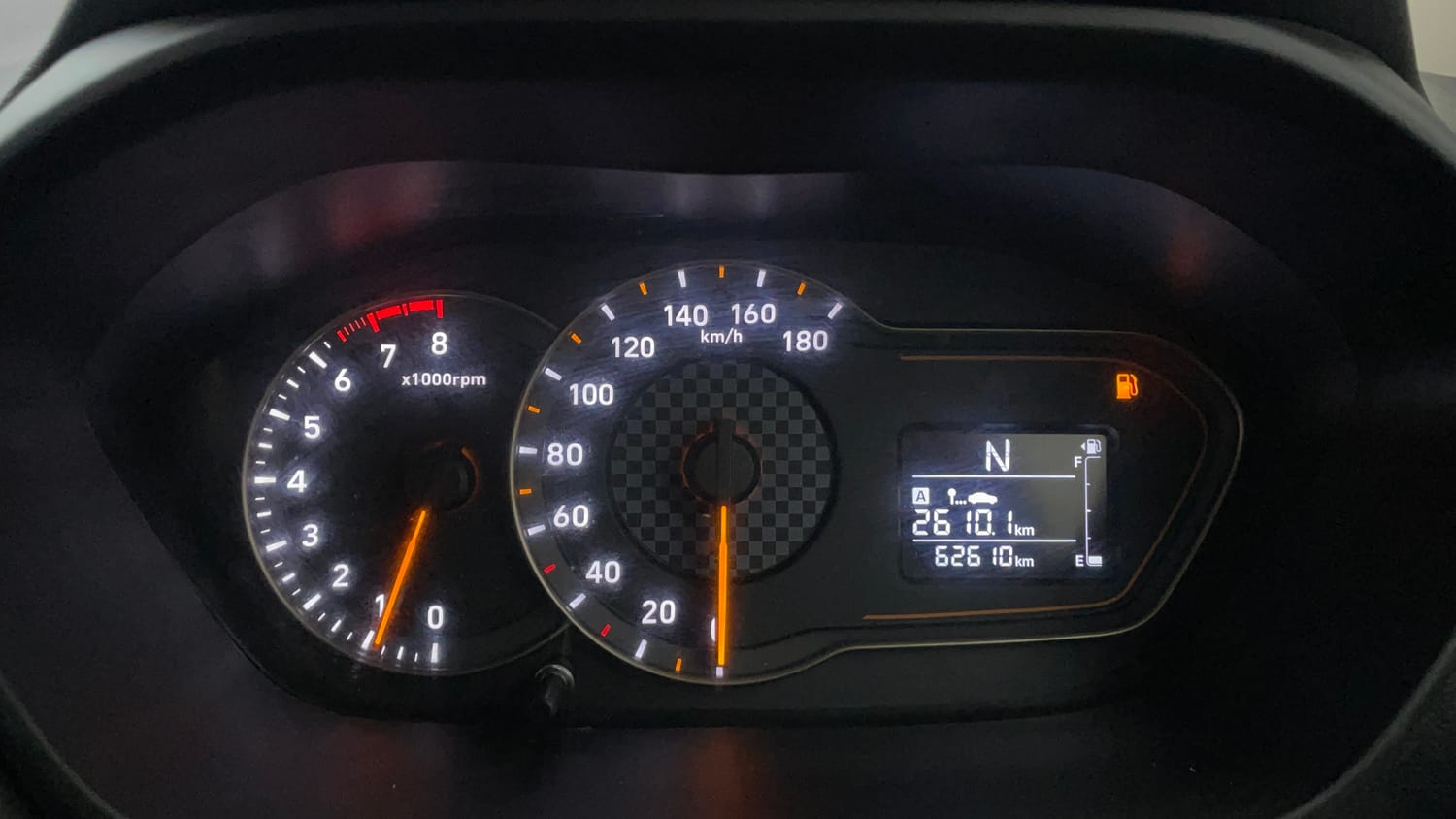Used 2021 Hyundai Santro Magna AMT Petrol Automatic interior CLUSTERMETER VIEW