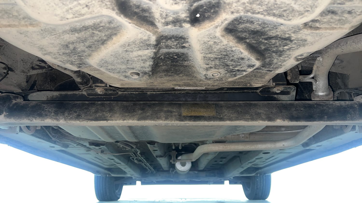 Used 2023 Tata Punch Adventure AMT Petrol Automatic extra REAR UNDERBODY VIEW (TAKEN FROM REAR)