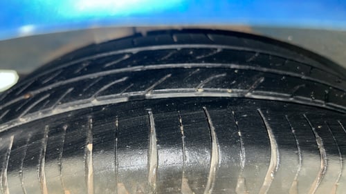 Used 2017 Maruti Suzuki Ignis Delta 1.2 MT Petrol Manual tyres RIGHT REAR TYRE TREAD VIEW