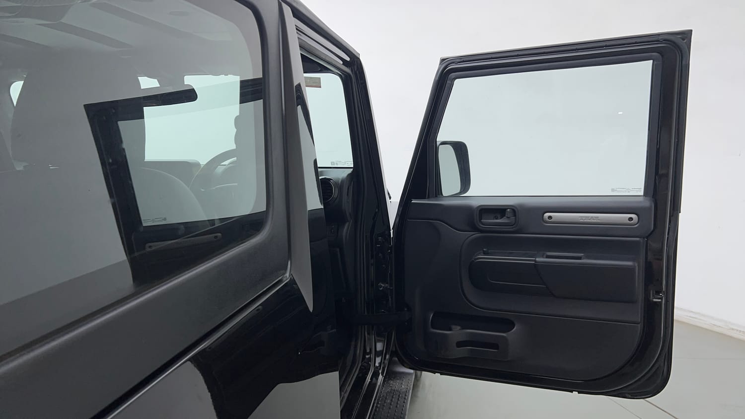 Used 2025 Mahindra Thar LX Hard Top Petrol MT 4WD Petrol Manual interior RIGHT FRONT DOOR OPEN VIEW