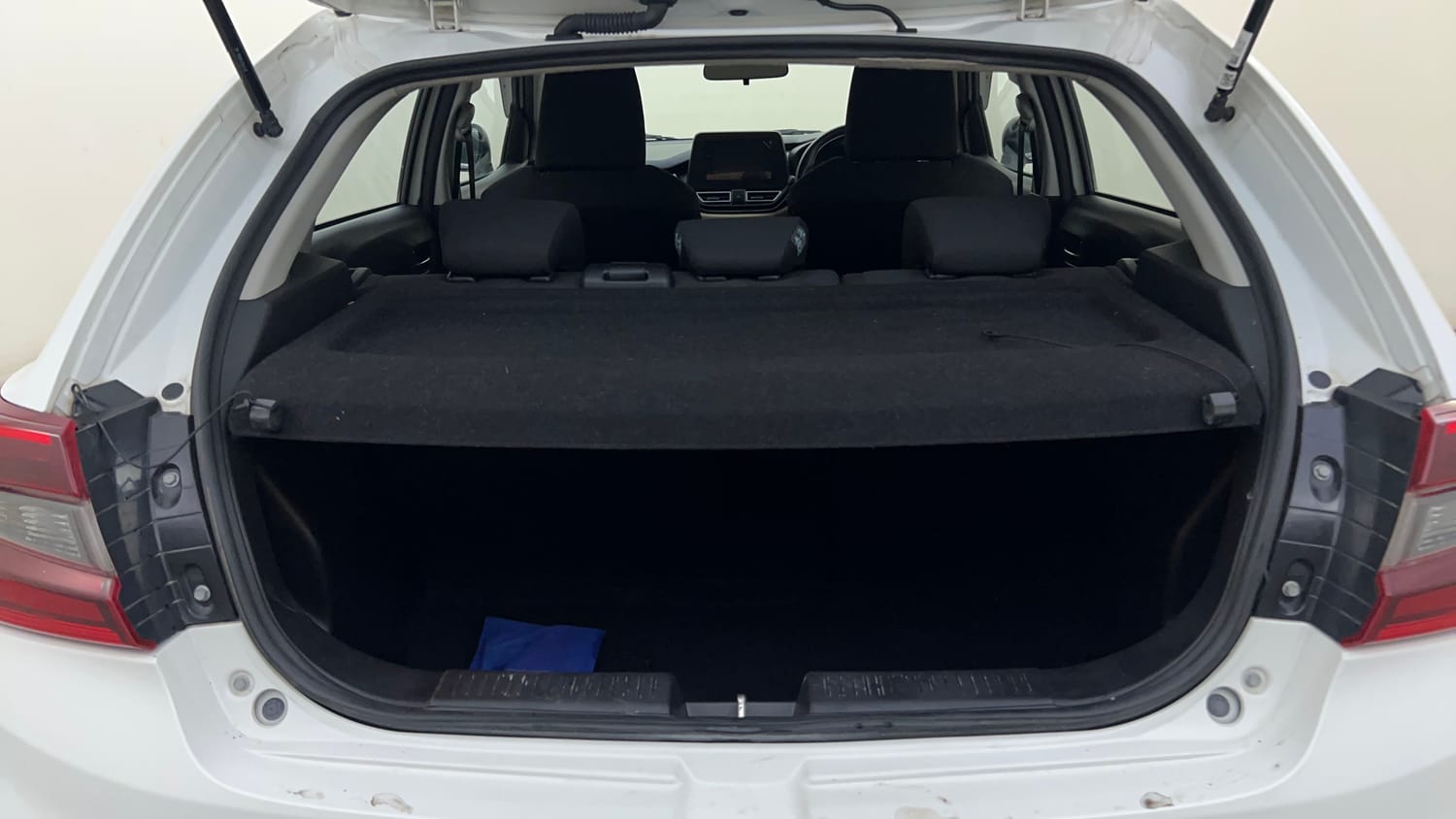 Used 2024 Toyota Glanza G Petrol Manual interior DICKY INSIDE VIEW