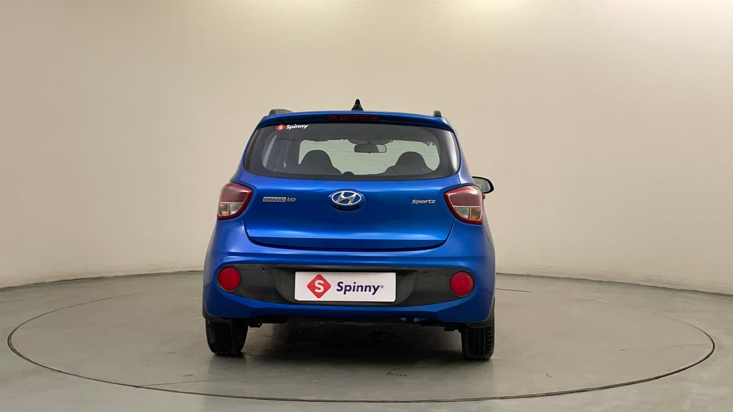 Used 2018 Hyundai Grand i10 Sportz AT 1.2 Kappa VTVT Petrol Automatic exterior BACK VIEW