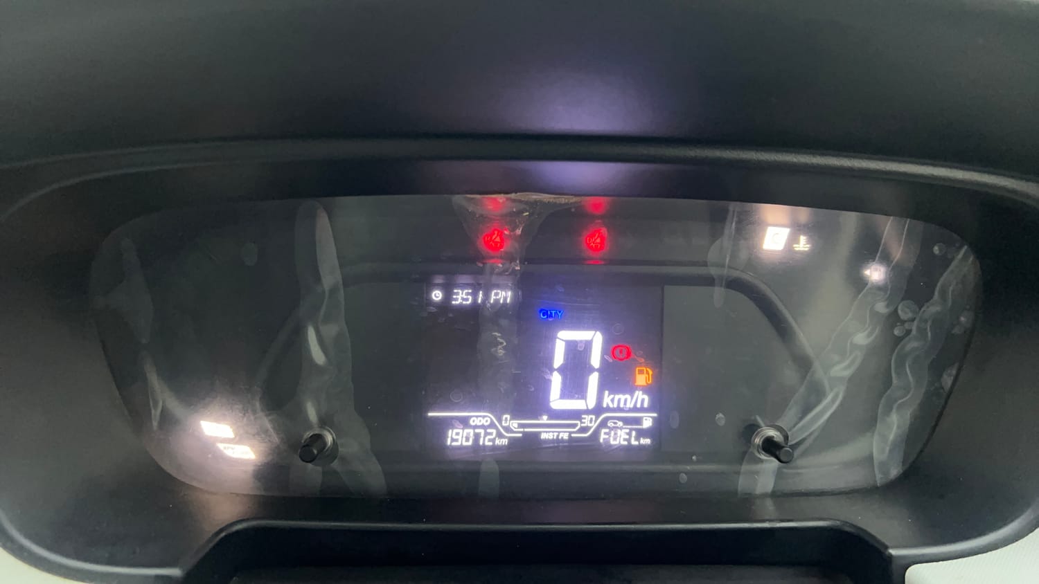 Used 2025 Tata Punch Pure MT Petrol Manual interior CLUSTERMETER VIEW