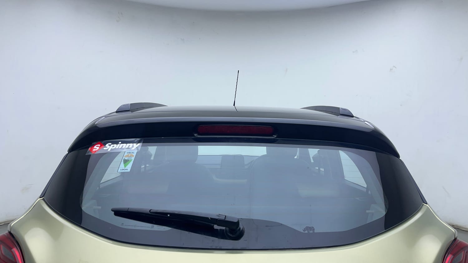 Used 2022 Tata Punch Kaziranga Creative MT Petrol Manual exterior BACK WINDSHIELD VIEW