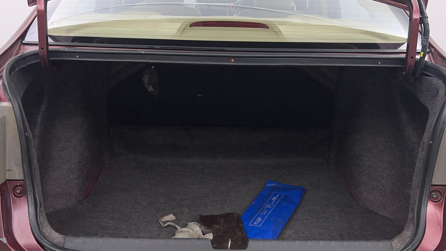 Used 2016 Honda City VX Petrol Manual interior DICKY INSIDE VIEW