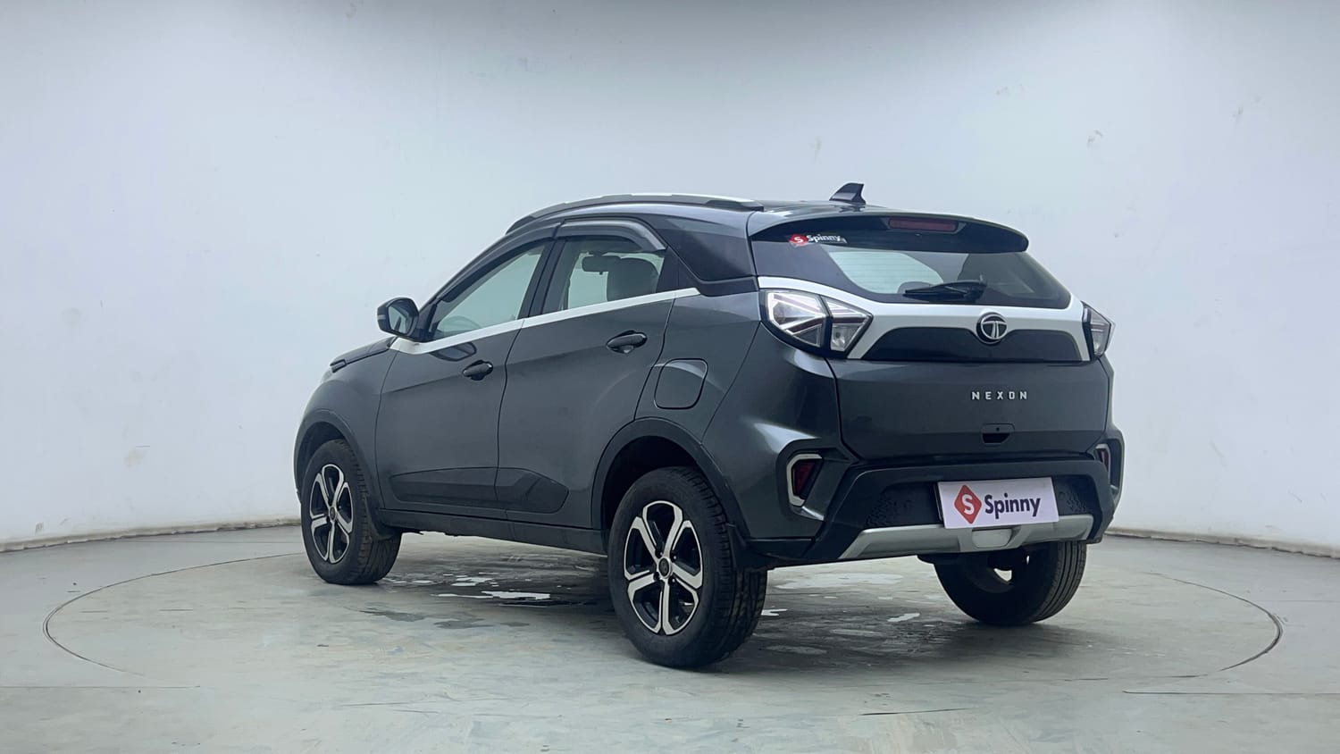 Used 2023 Tata Nexon XZ Plus Diesel Diesel Manual exterior LEFT REAR CORNER VIEW