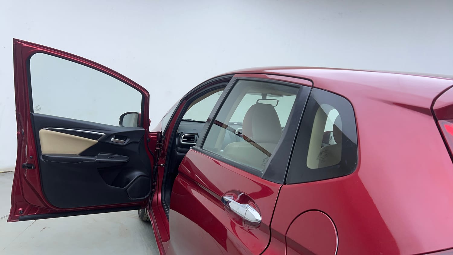 Used 2020 Honda Jazz ZX CVT Petrol Automatic interior LEFT FRONT DOOR OPEN VIEW