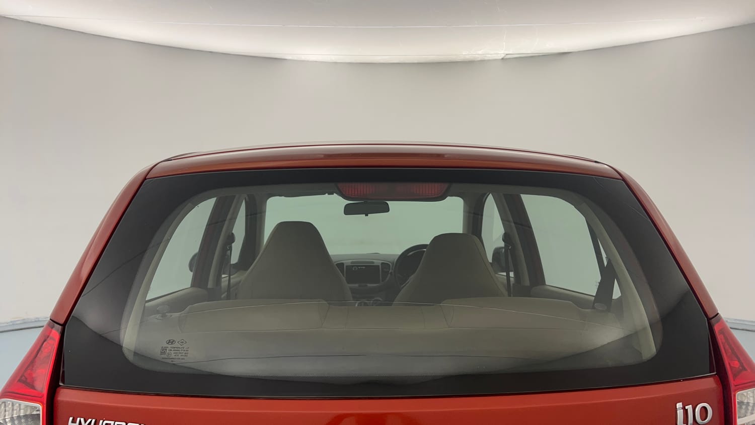 Used 2013 Hyundai i10 Magna 1.1 iRDE2 Petrol Manual exterior BACK WINDSHIELD VIEW