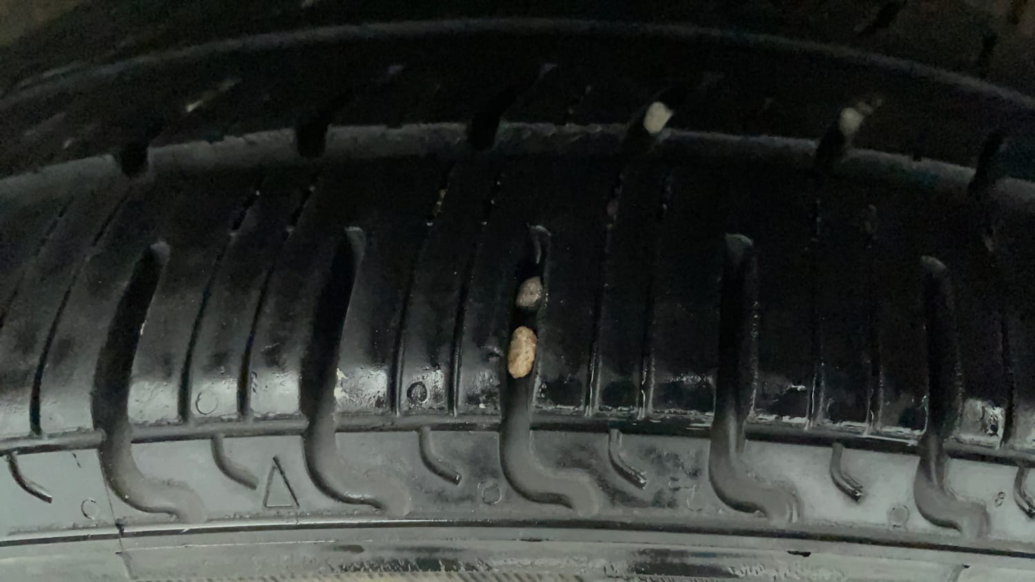 Used 2016 Hyundai Grand i10 Asta 1.2 Kappa VTVT Petrol Manual tyres LEFT REAR TYRE TREAD VIEW