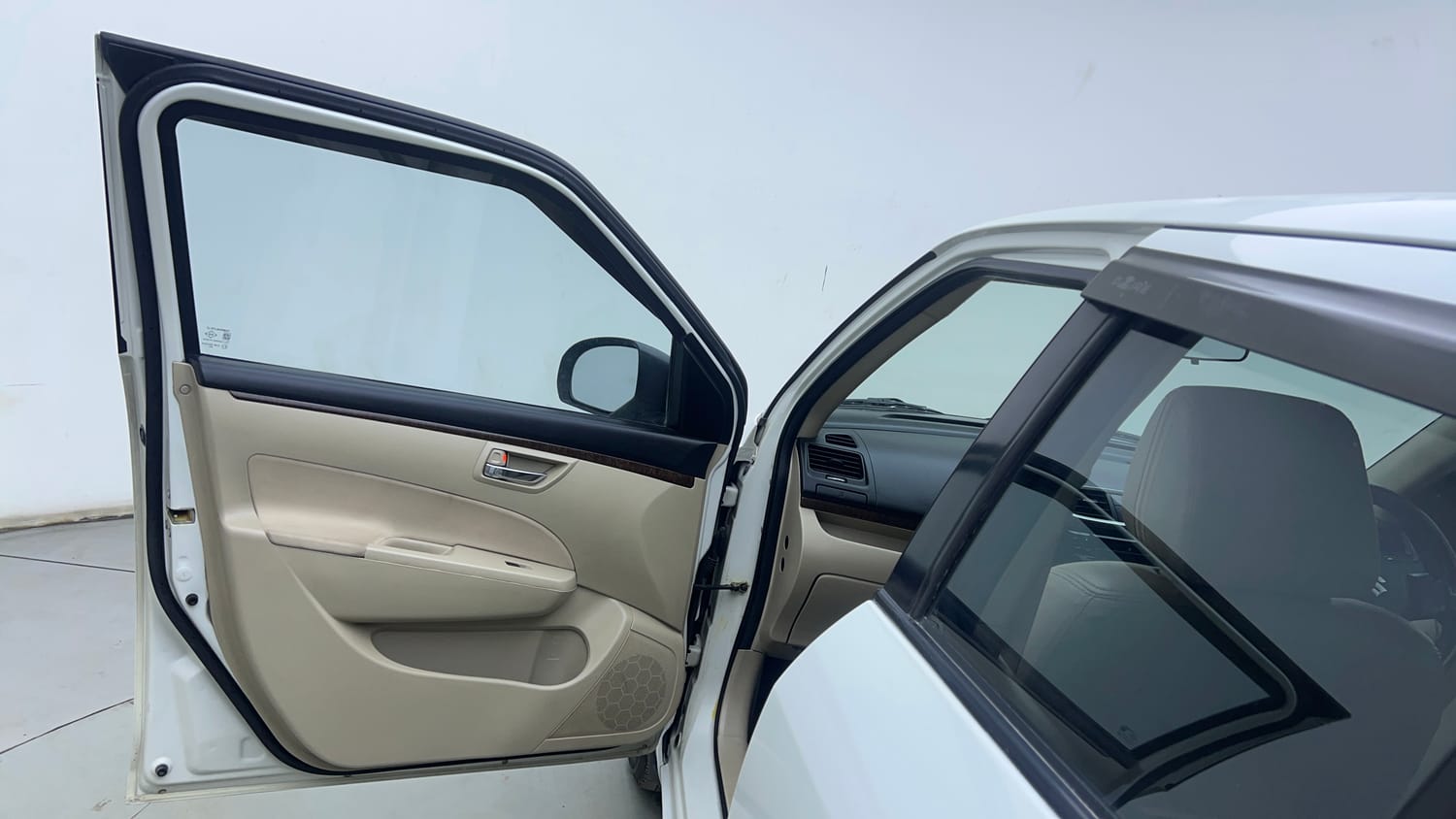 Used 2015 Maruti Suzuki Swift Dzire VXI Petrol Manual interior LEFT FRONT DOOR OPEN VIEW