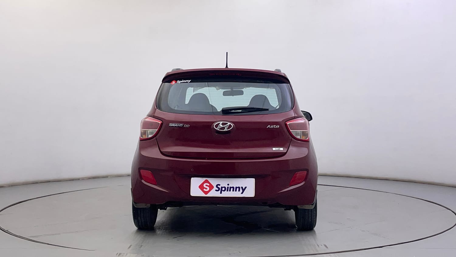 Used 2016 Hyundai Grand i10 Asta 1.2 Kappa VTVT Petrol Manual exterior BACK VIEW