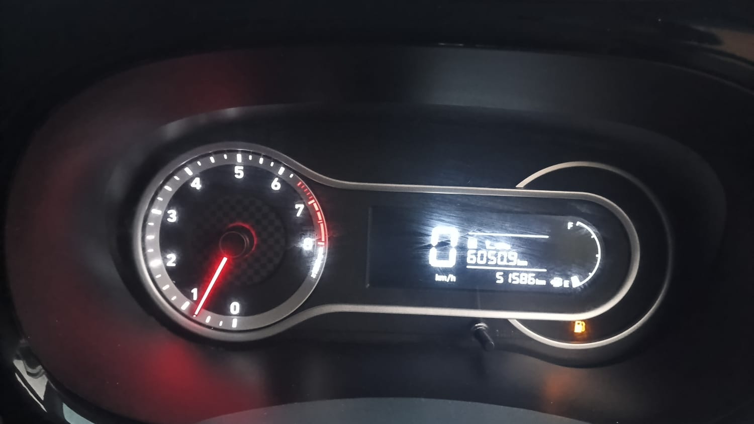 Used 2020 Hyundai Aura SX 1.2 Petrol Petrol Manual interior CLUSTERMETER VIEW
