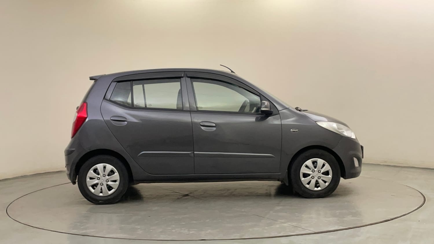 Used 2012 Hyundai i10 Sportz 1.2 Kappa2 Petrol Manual exterior RIGHT SIDE VIEW