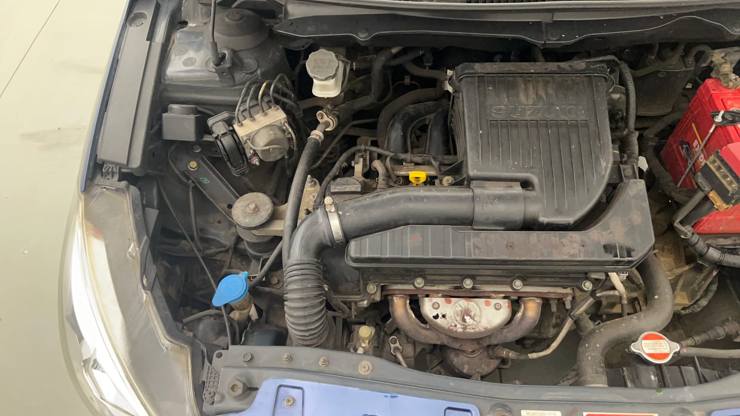 Used 2018 Maruti Suzuki Ciaz Alpha 1.4 MT Petrol Manual engine ENGINE RIGHT SIDE VIEW