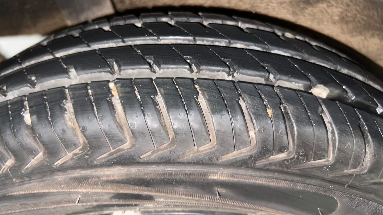 Used 2023 Maruti Suzuki Alto K10 VXi Petrol Manual tyres RIGHT REAR TYRE TREAD VIEW