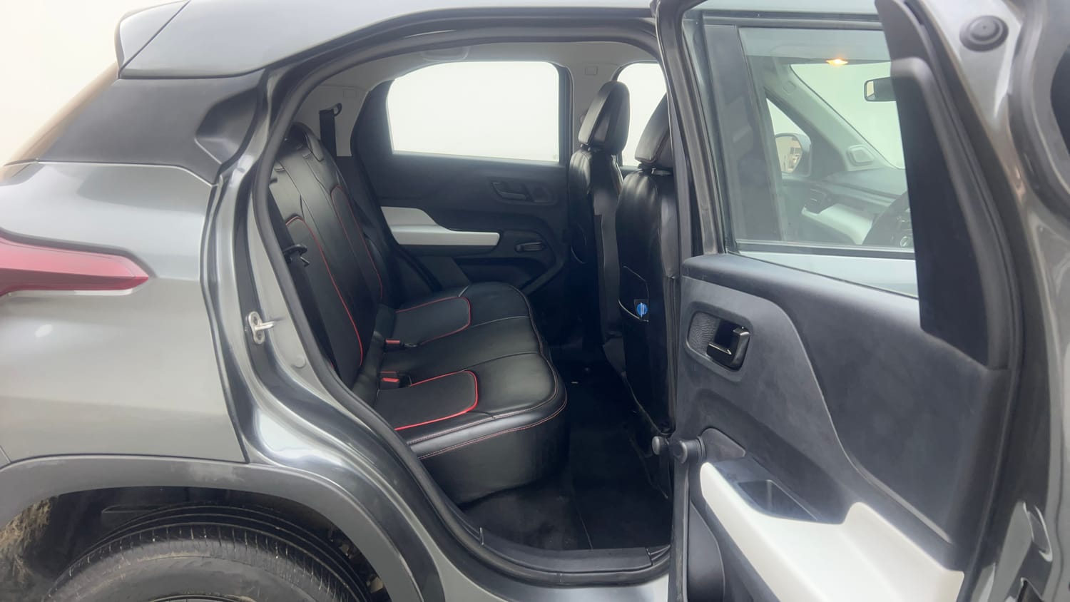 Used 2025 Tata Punch Pure MT Petrol Manual interior RIGHT SIDE REAR DOOR CABIN VIEW