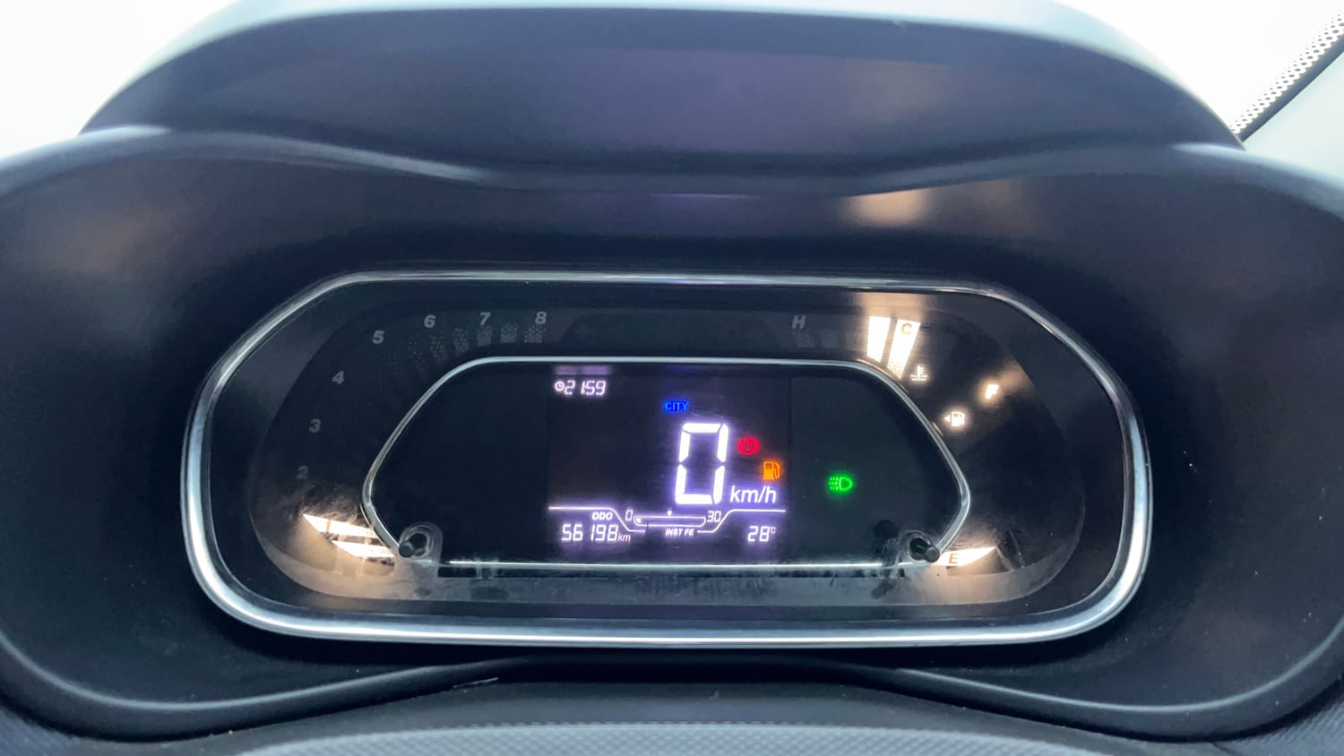 Used 2023 Tata Nexon XZ Plus Diesel Diesel Manual interior CLUSTERMETER VIEW