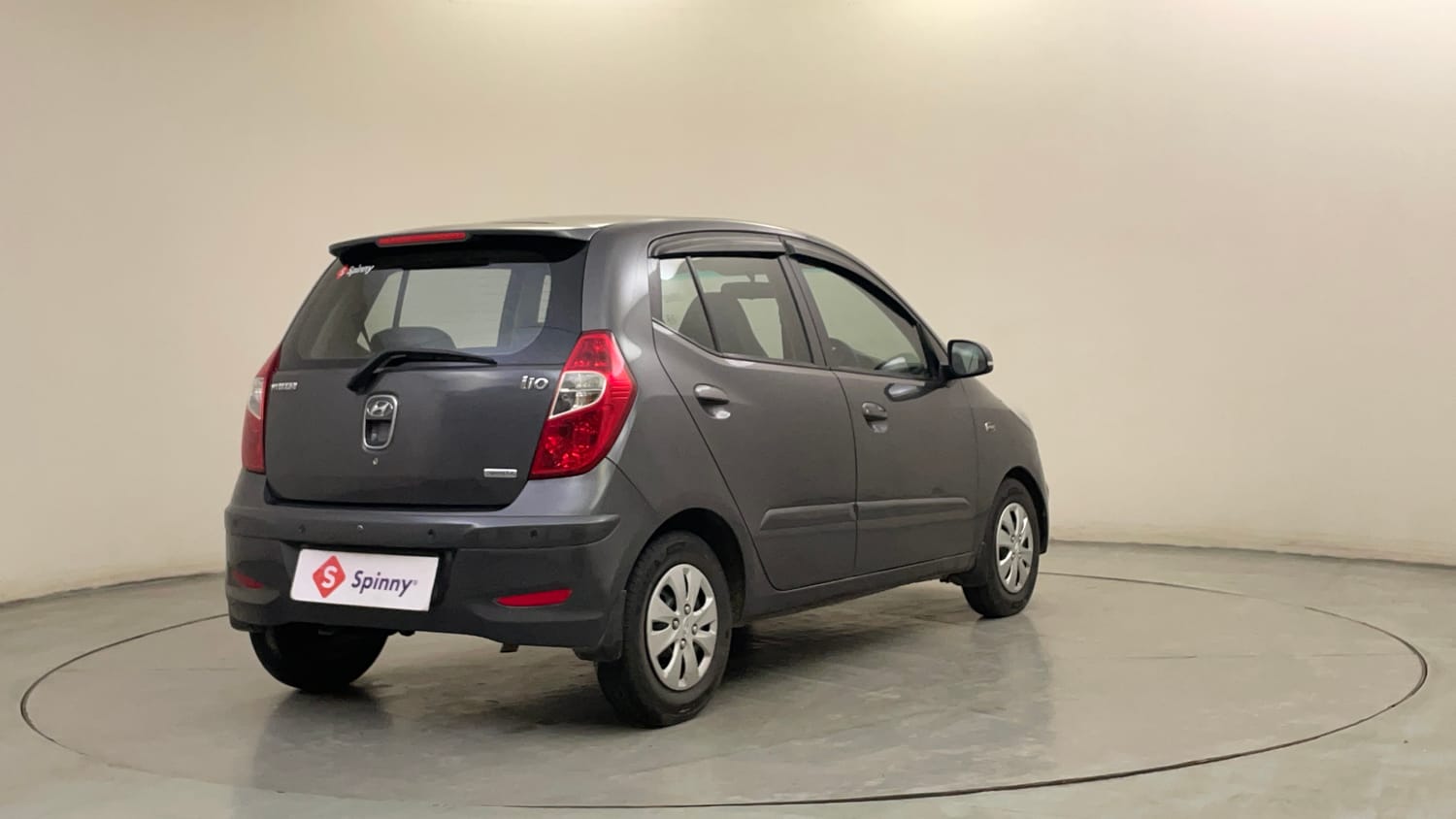 Used 2012 Hyundai i10 Sportz 1.2 Kappa2 Petrol Manual exterior RIGHT REAR CORNER VIEW