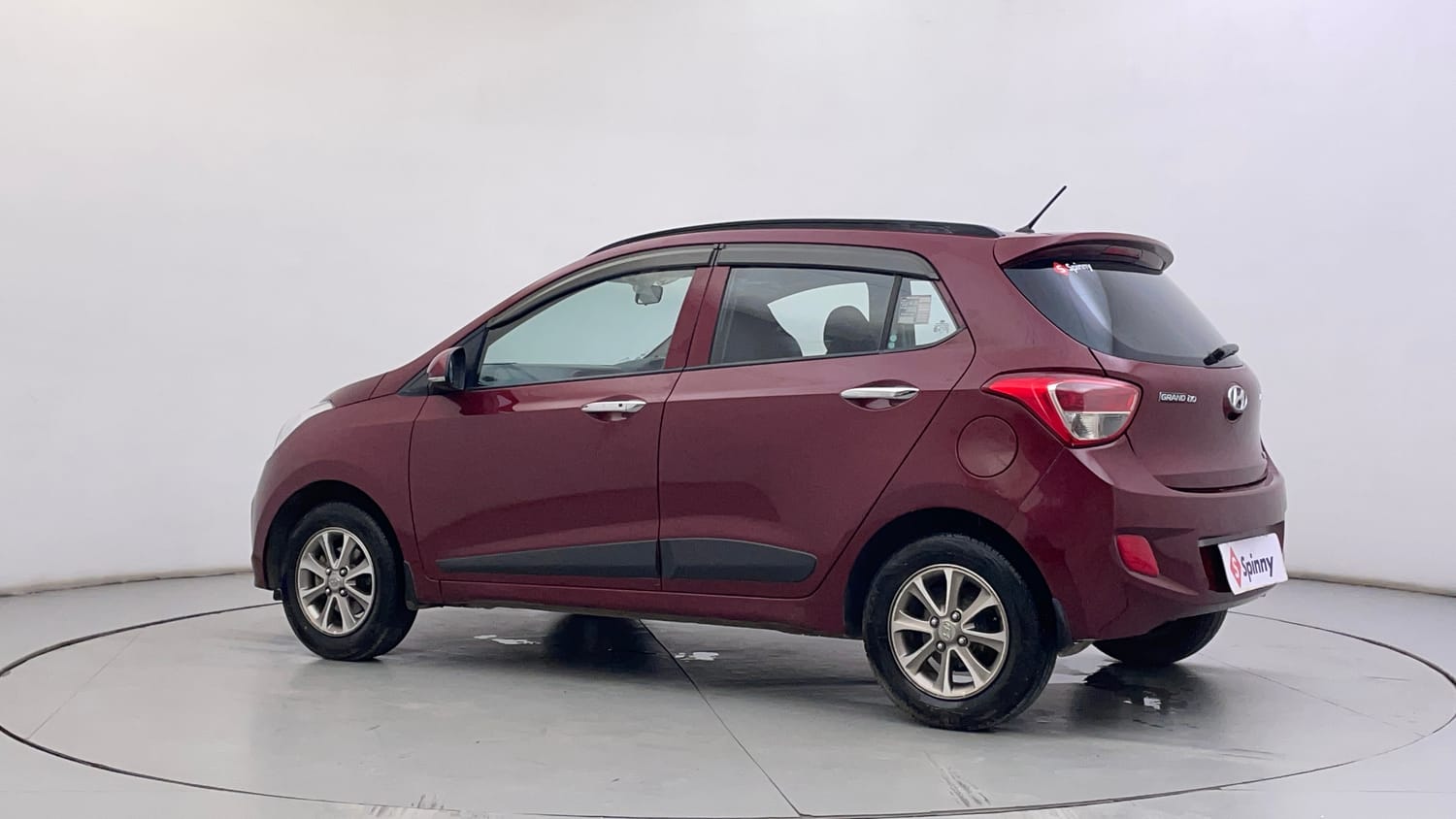 Used 2016 Hyundai Grand i10 Asta 1.2 Kappa VTVT Petrol Manual exterior LEFT REAR CORNER VIEW