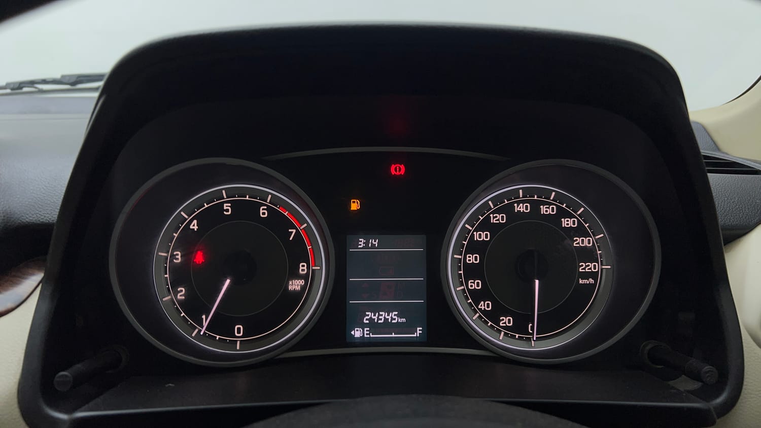Used 2018 Maruti Suzuki Dzire VXi Petrol Manual interior CLUSTERMETER VIEW