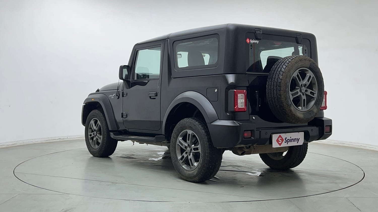 Used 2025 Mahindra Thar LX Hard Top Petrol MT 4WD Petrol Manual exterior LEFT REAR CORNER VIEW