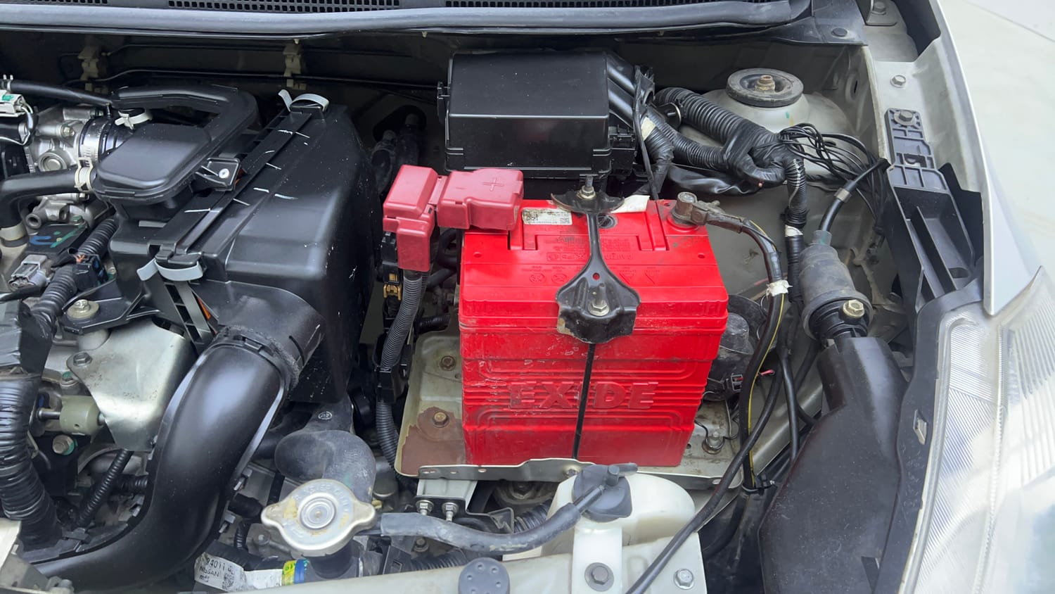Used 2014 Datsun GO T Petrol Manual engine ENGINE LEFT SIDE VIEW