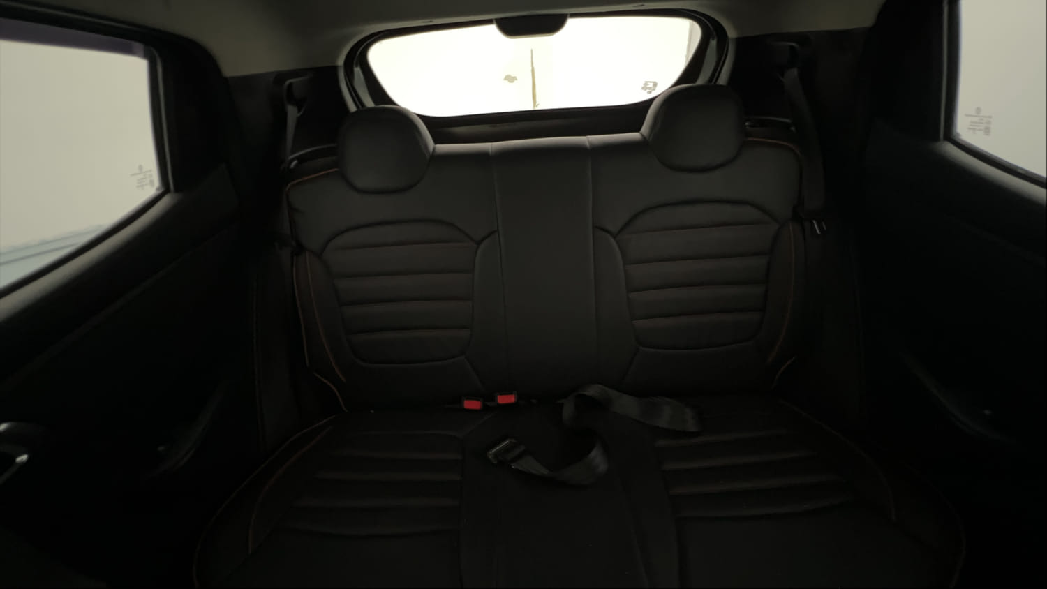 Used 2020 Renault Kwid 1.0 RXT Opt Petrol Manual interior REAR SEAT CONDITION VIEW