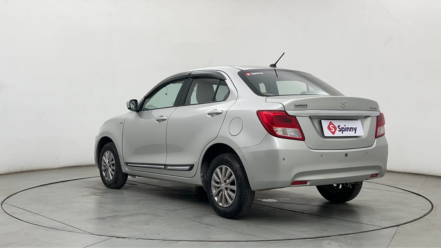 Used 2019 Maruti Suzuki Dzire VXi Petrol Manual exterior LEFT REAR CORNER VIEW
