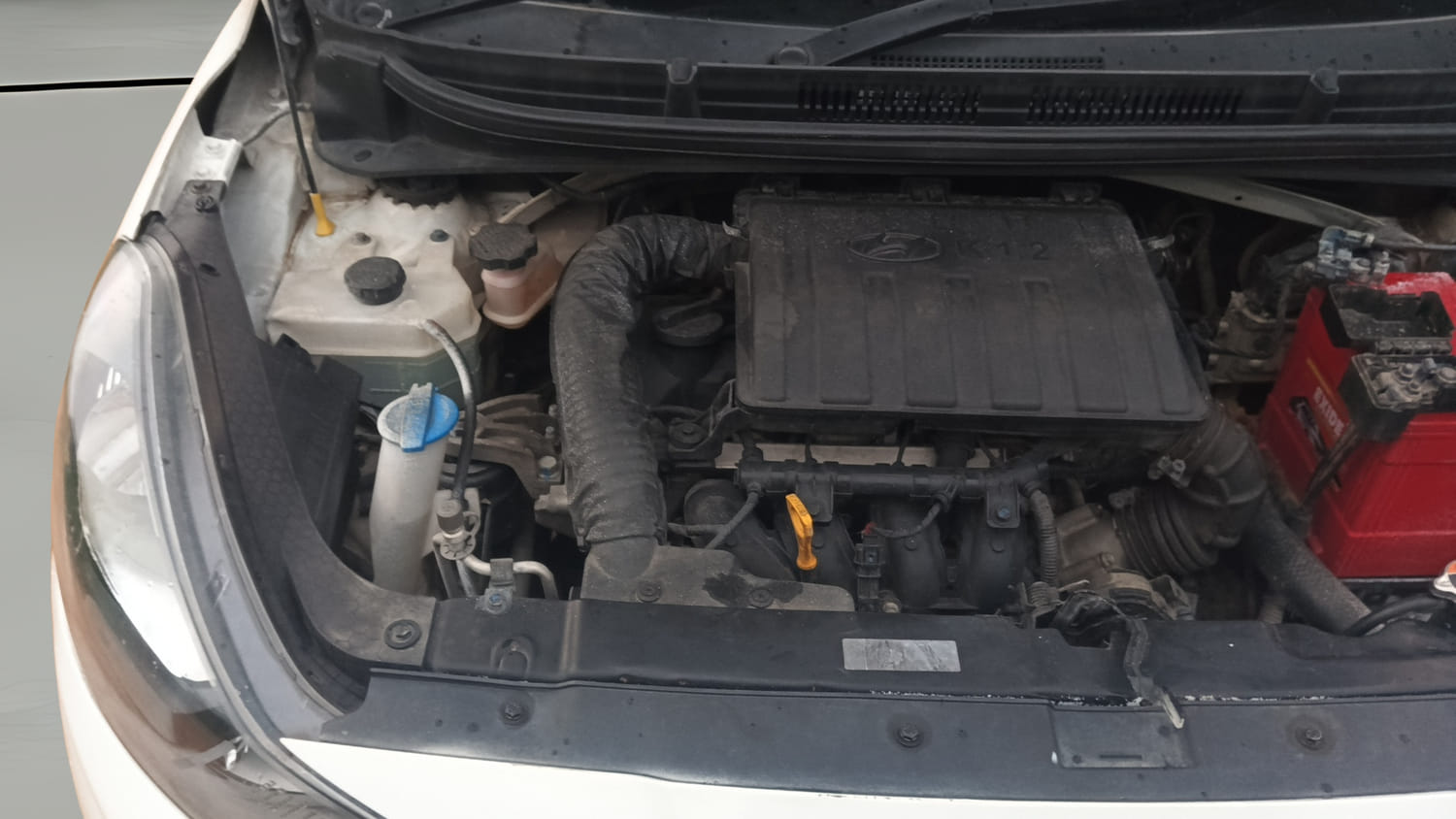 Used 2020 Hyundai Aura SX 1.2 Petrol Petrol Manual engine ENGINE RIGHT SIDE VIEW