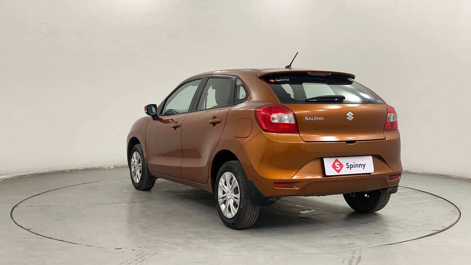 Used 2018 Maruti Suzuki Baleno Delta 1.2 Petrol Manual exterior LEFT REAR CORNER VIEW