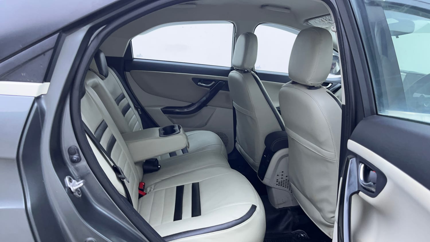 Used 2023 Tata Nexon XZ Plus Diesel Diesel Manual interior RIGHT SIDE REAR DOOR CABIN VIEW