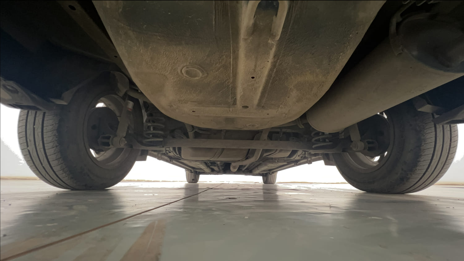 Used 2022 Maruti Suzuki Ciaz Zeta 1.5 Petrol Manual extra REAR UNDERBODY VIEW (TAKEN FROM REAR)
